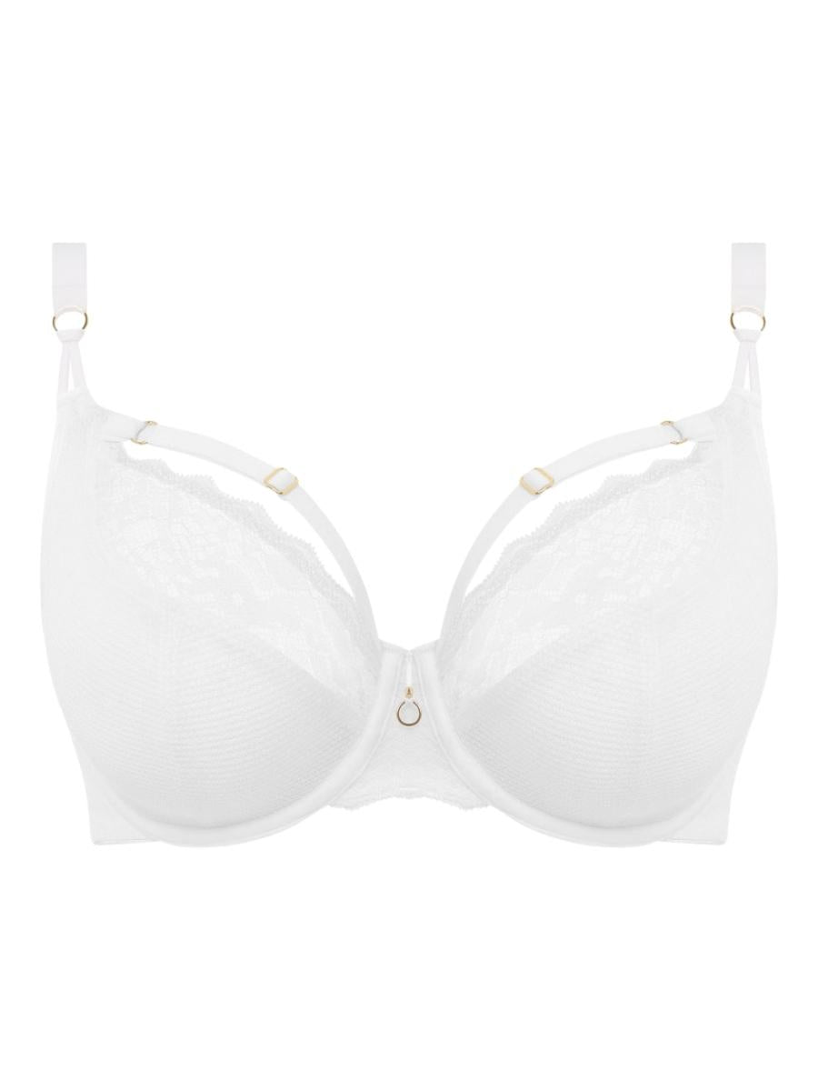 freya temptress plunge bra white