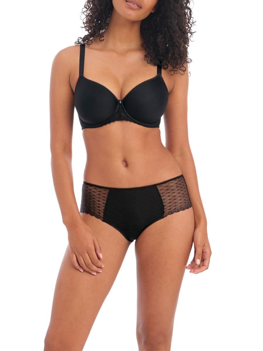 black spacer bra