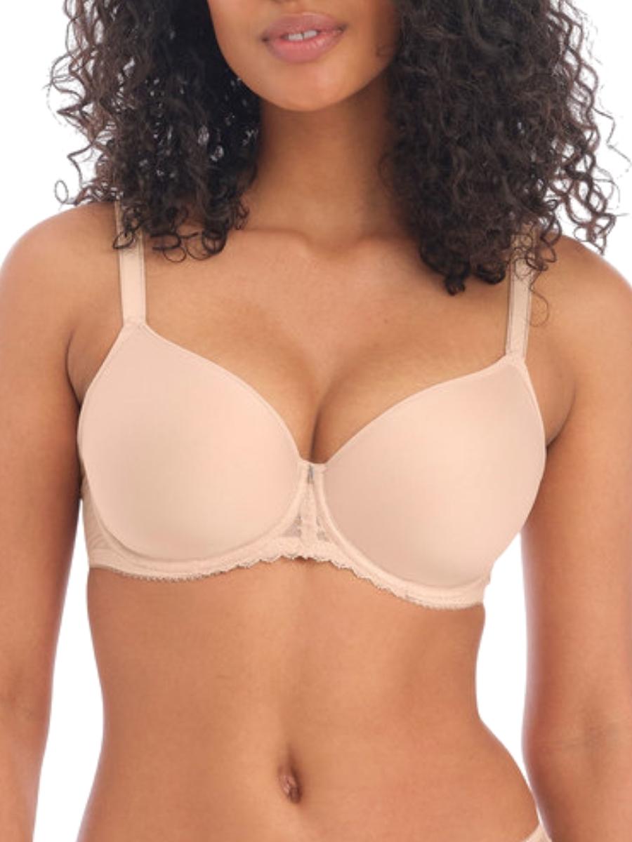 beige spacer bra