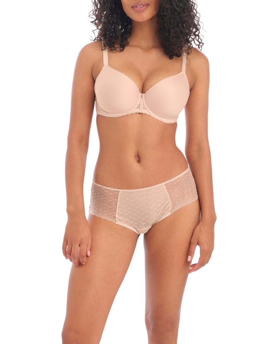 beige spacer bra