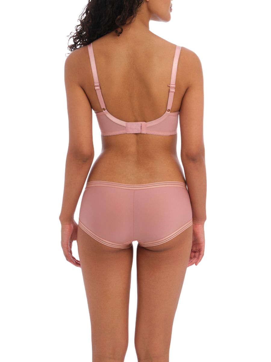 freya tailored plunge t-shirt bra pink