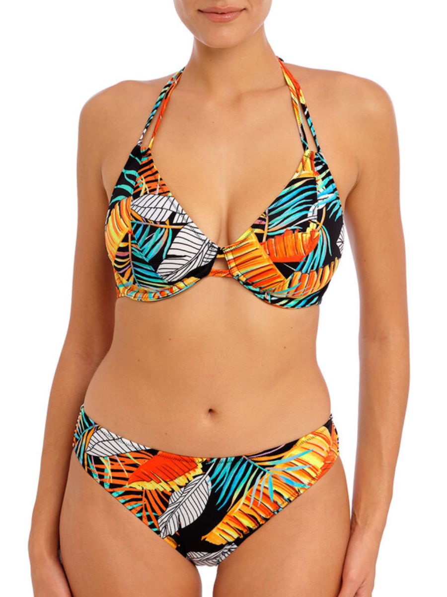 freya samba nights halter bikini top multi