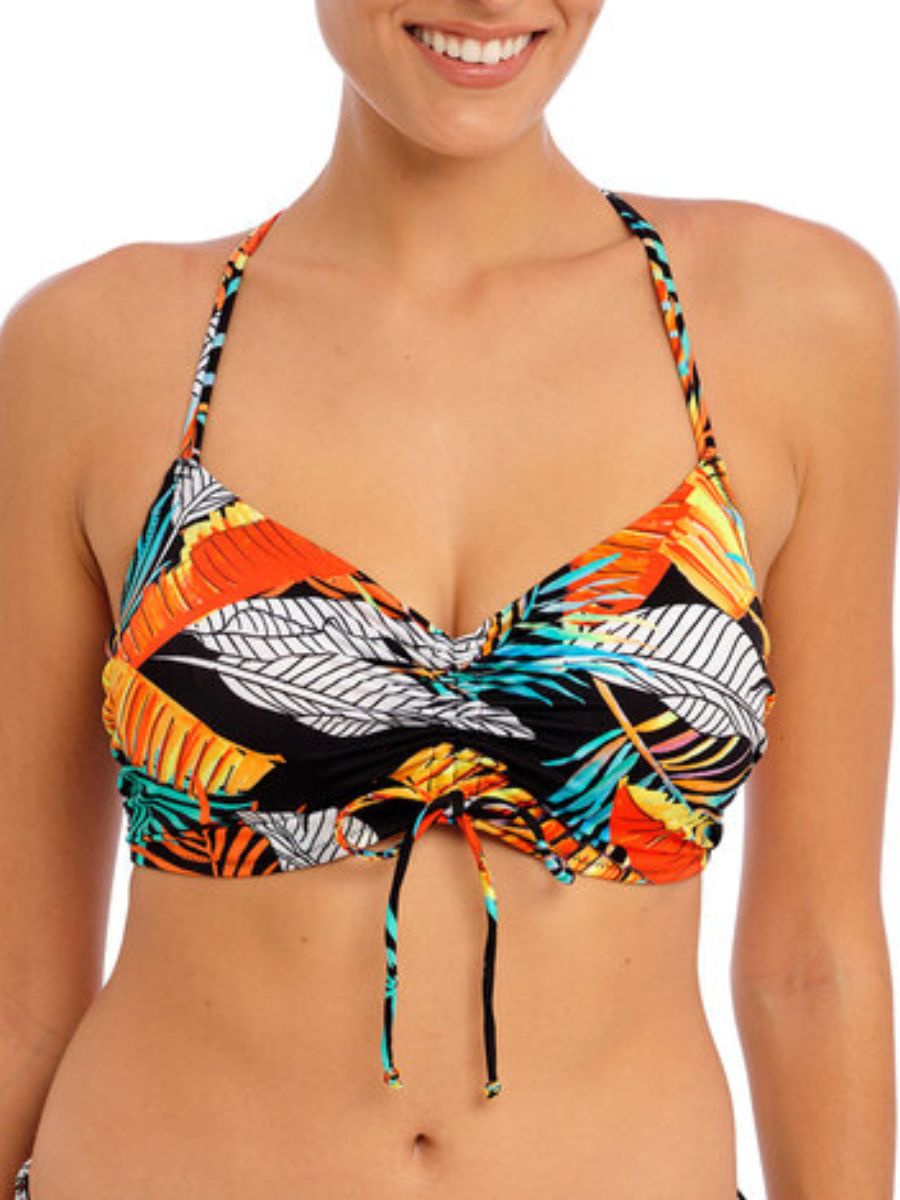 freya samba nights bralette bikini top multi