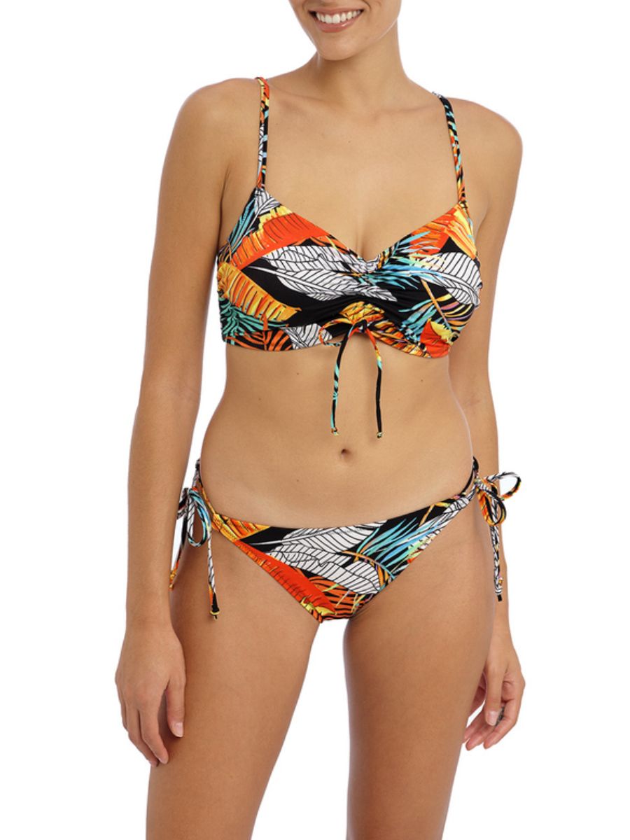 freya samba nights bralette bikini top multi