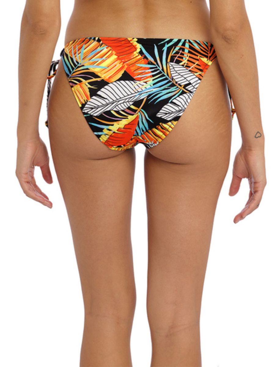 freya samba nights tie side bikini brief multi