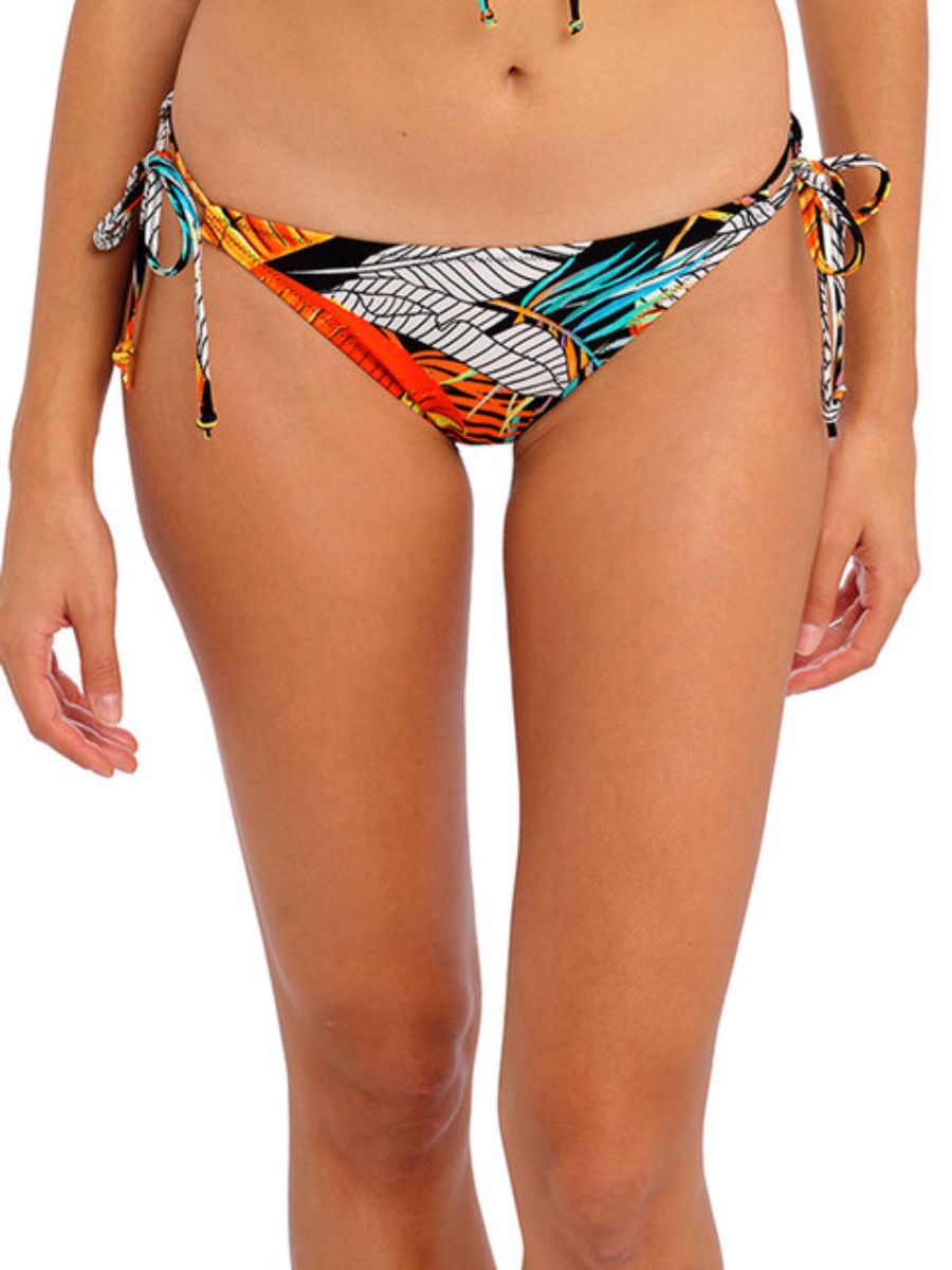 freya samba nights tie side bikini brief multi