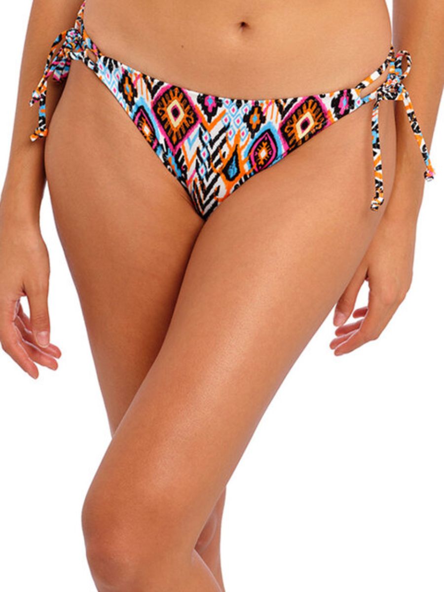 freya viva la fiesta tie side bikini brief multi