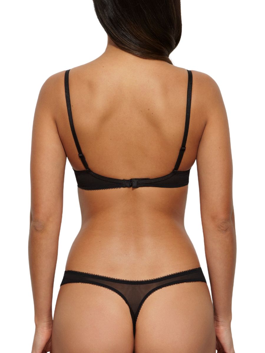 gossard superboost lace t shirt bra black