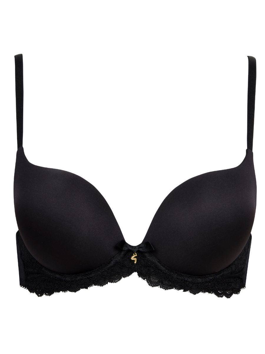 gossard superboost lace t shirt bra black