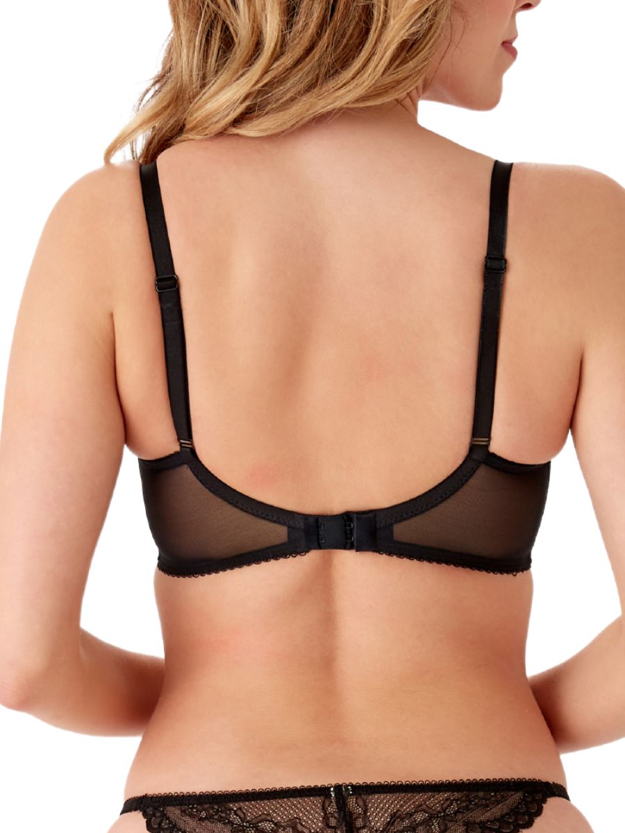 gossard superboost lace plunge bra black