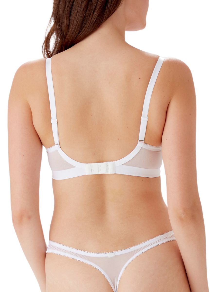 gossard superboost lace wireless bra white
