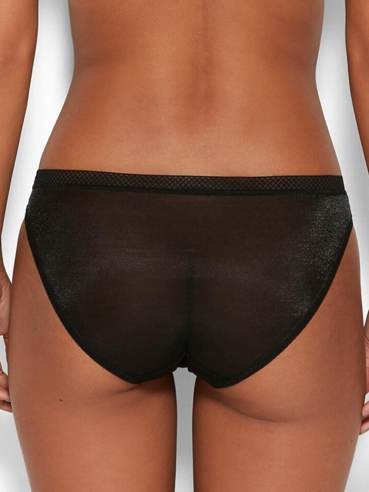 Black Mid Rise Brief