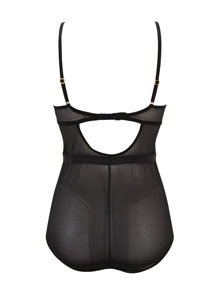 Black Underwired Bodysuit
