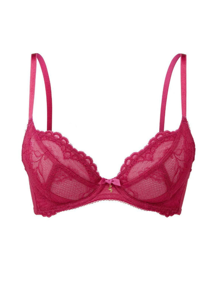 Pink Plunge Bra
