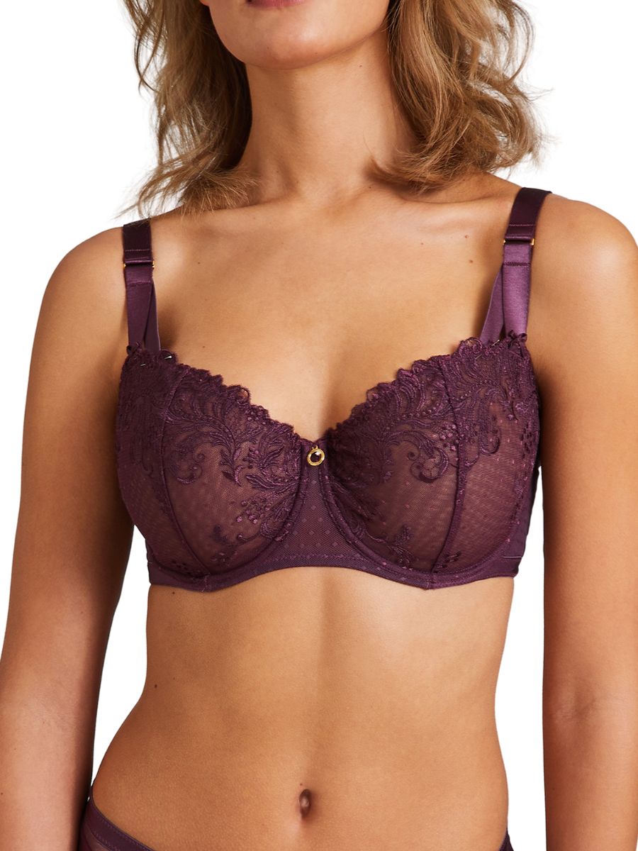 aubade femme passion half cup underwired bra