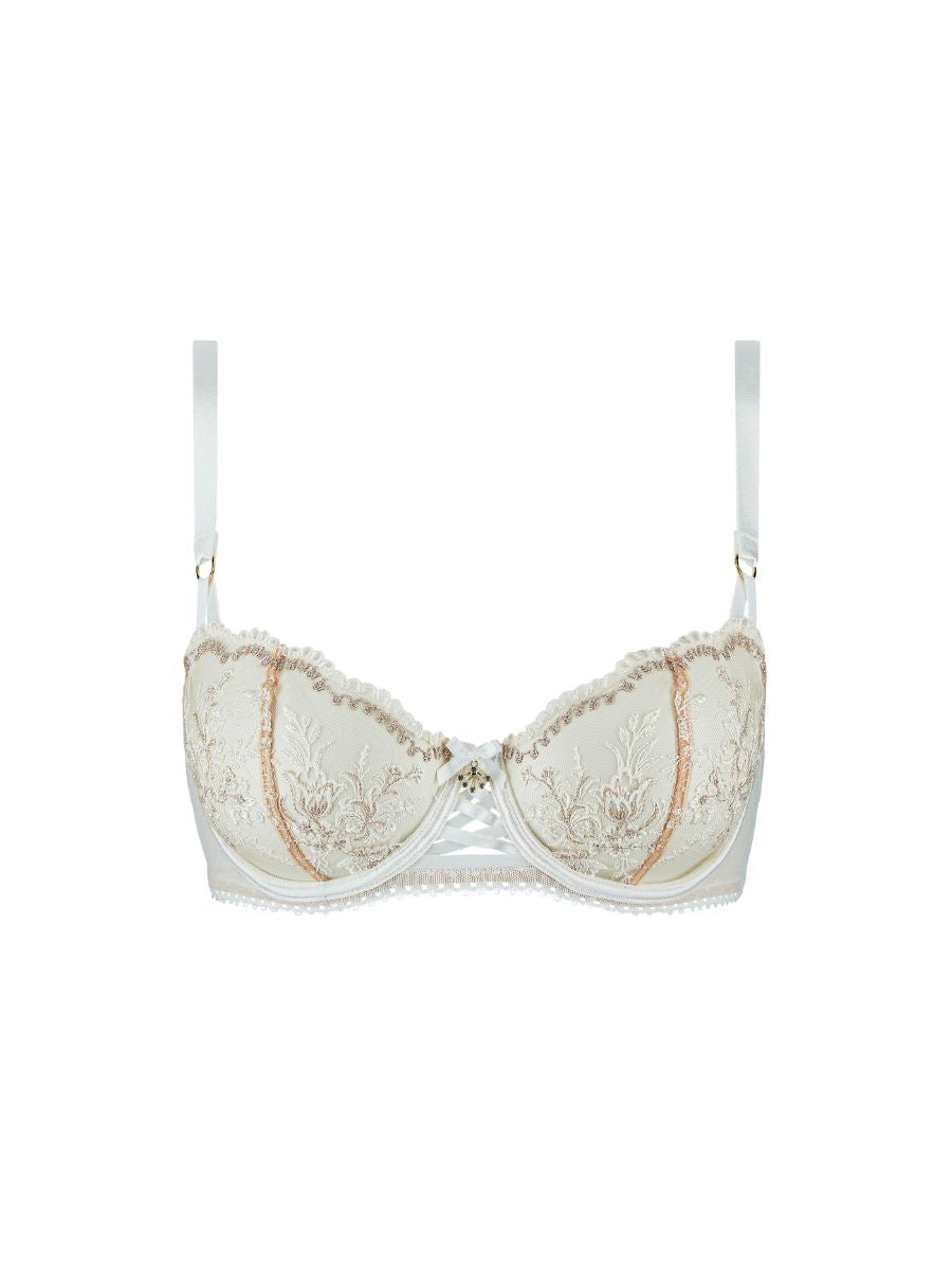aubade half cup underwired bra
