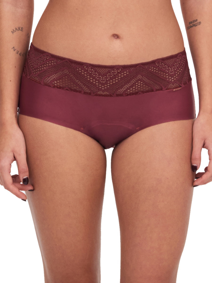 Purple Period Pants Mid Rise Hipster