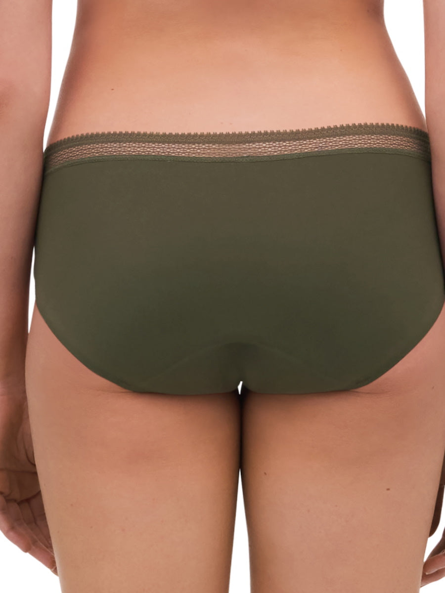 Green Period Pants Mid Rise Hipster