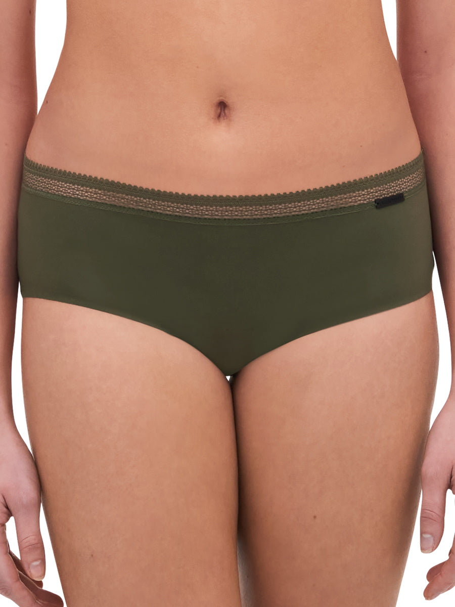 Green Period Pants Mid Rise Hipster