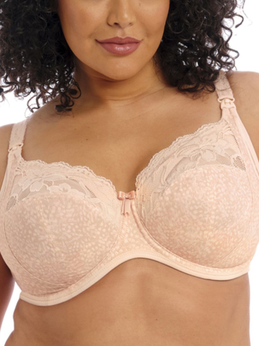 elomi molly nursing bra cameo rose