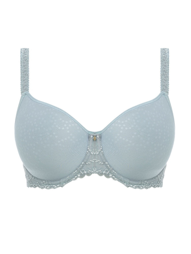 Green Moulded Spacer Underwired Bra