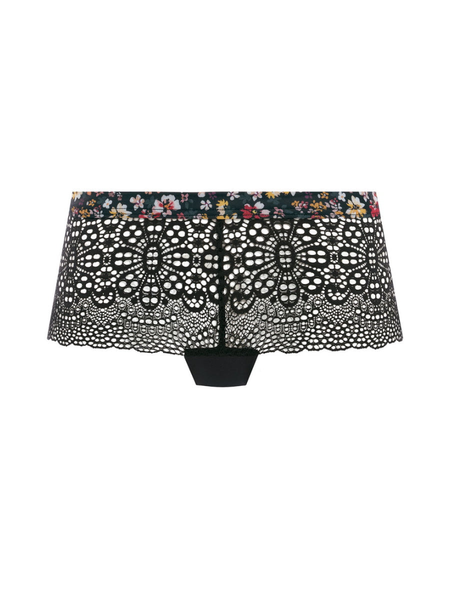 black short brief