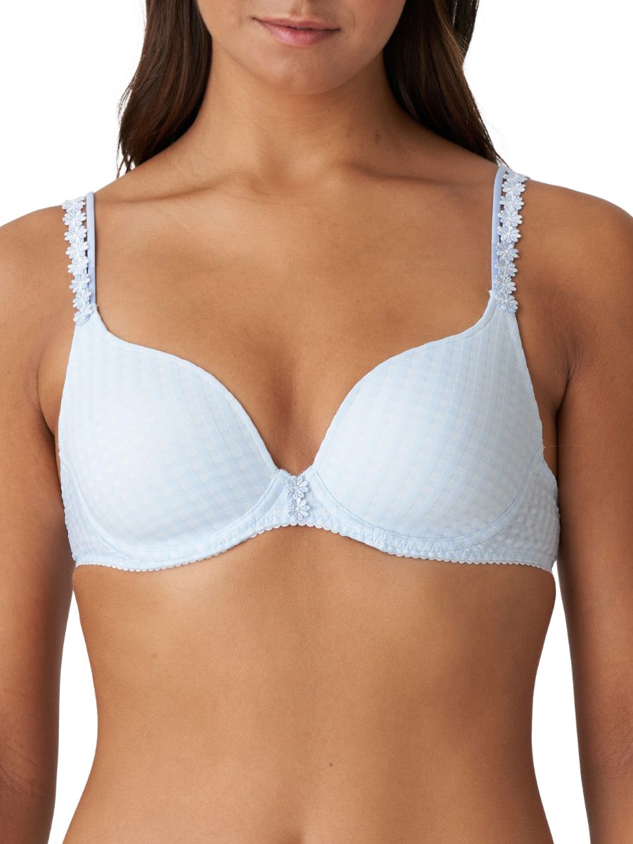 marie jo avero padded heartshape bra tiny vichy
