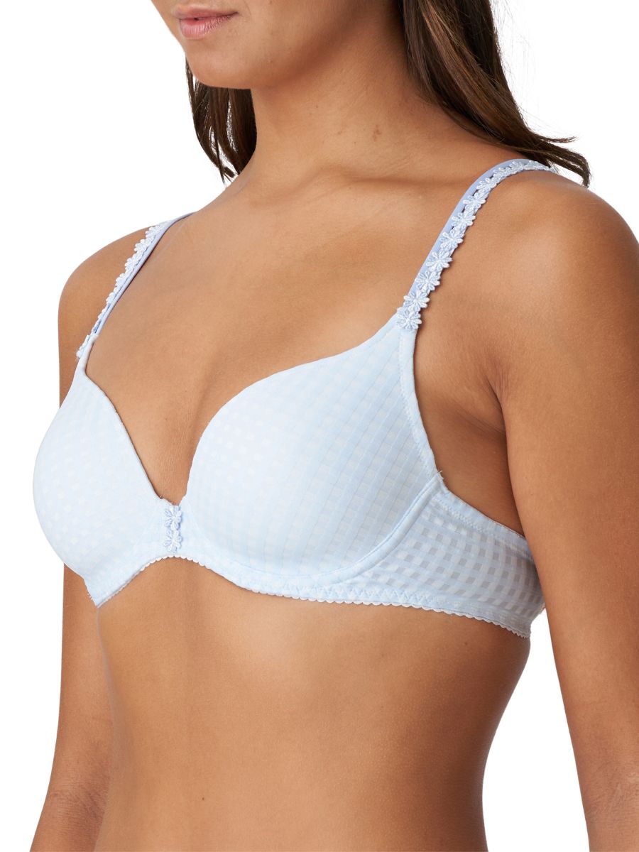 marie jo avero padded heartshape bra tiny vichy