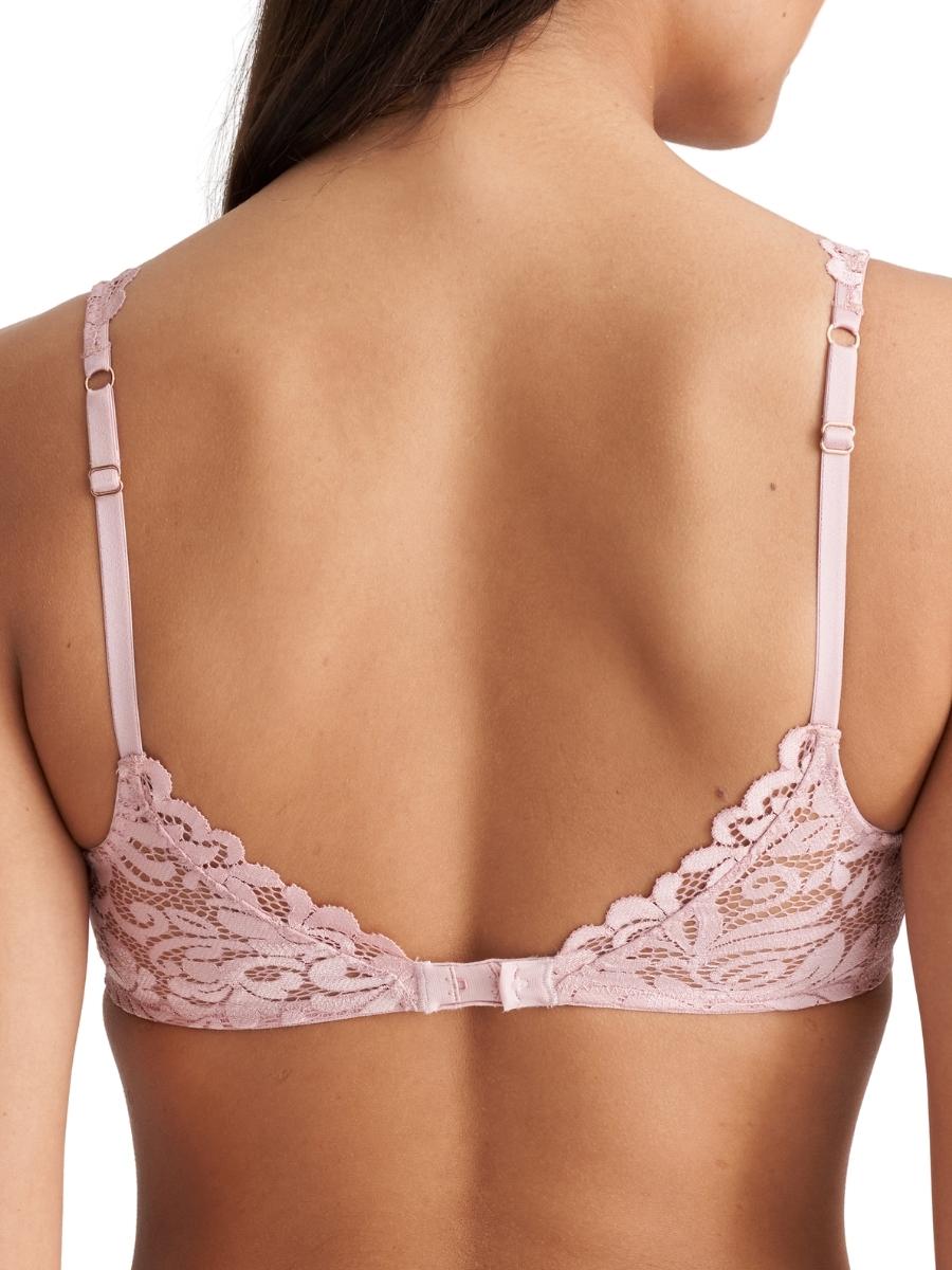 marie jo elis padded heartshape bra pink