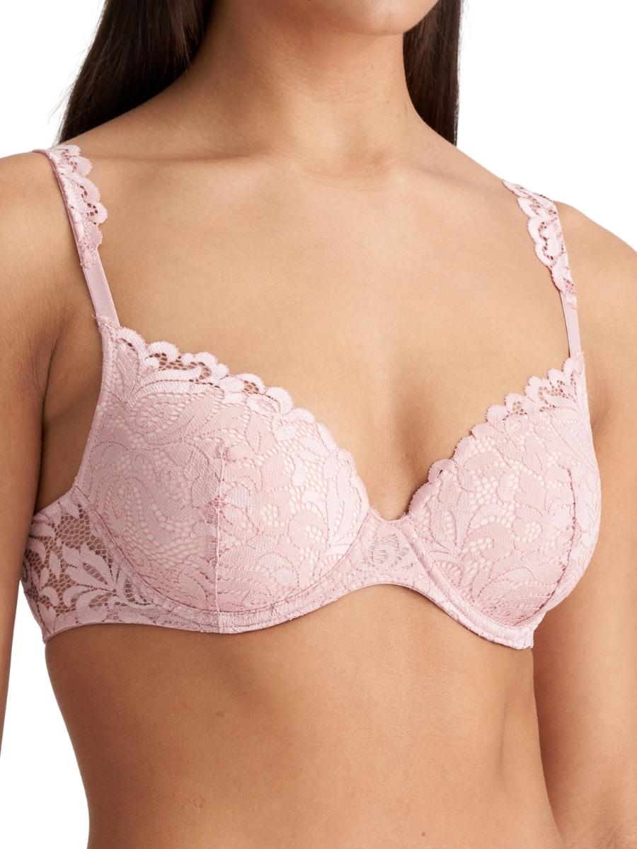 marie jo elis padded heartshape bra pink