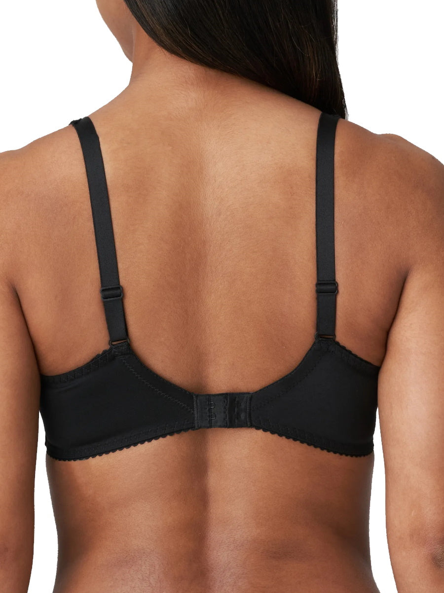 Black Underwired Full Cup Bra