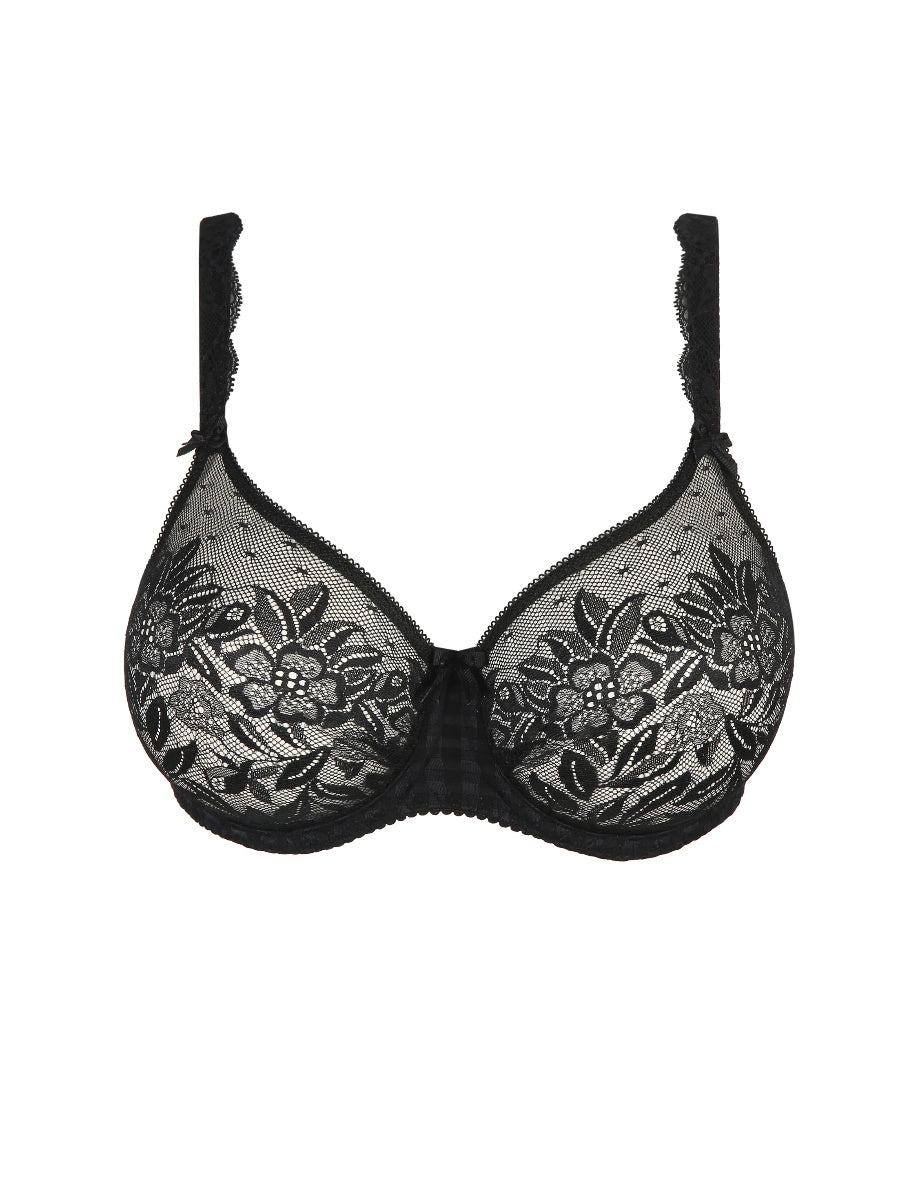 Black Underwired Full Cup Bra