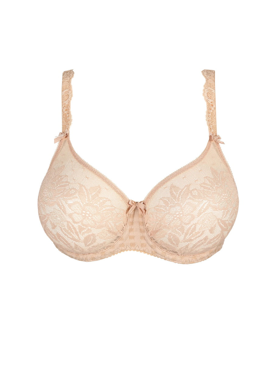 Beige Underwired Full Cup Bra