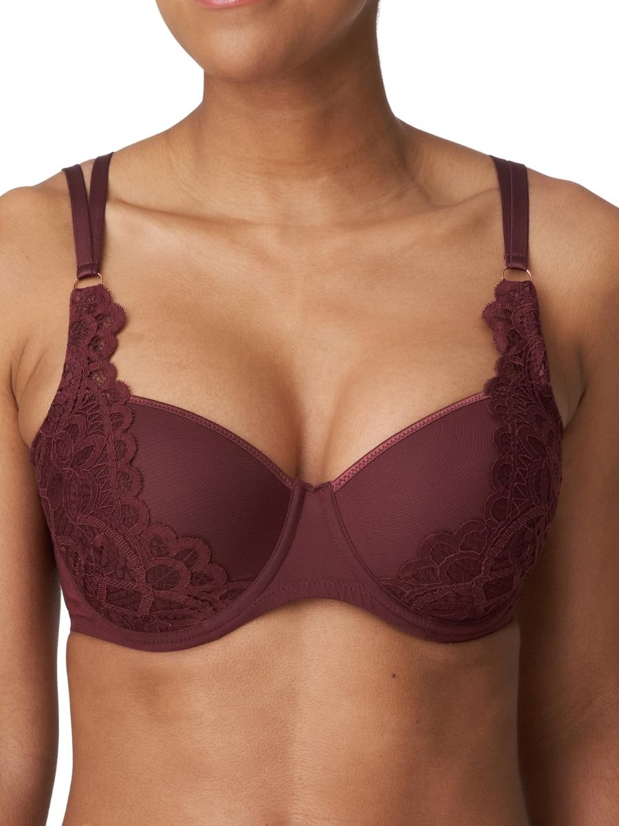 Red Balcony Underwired Bra