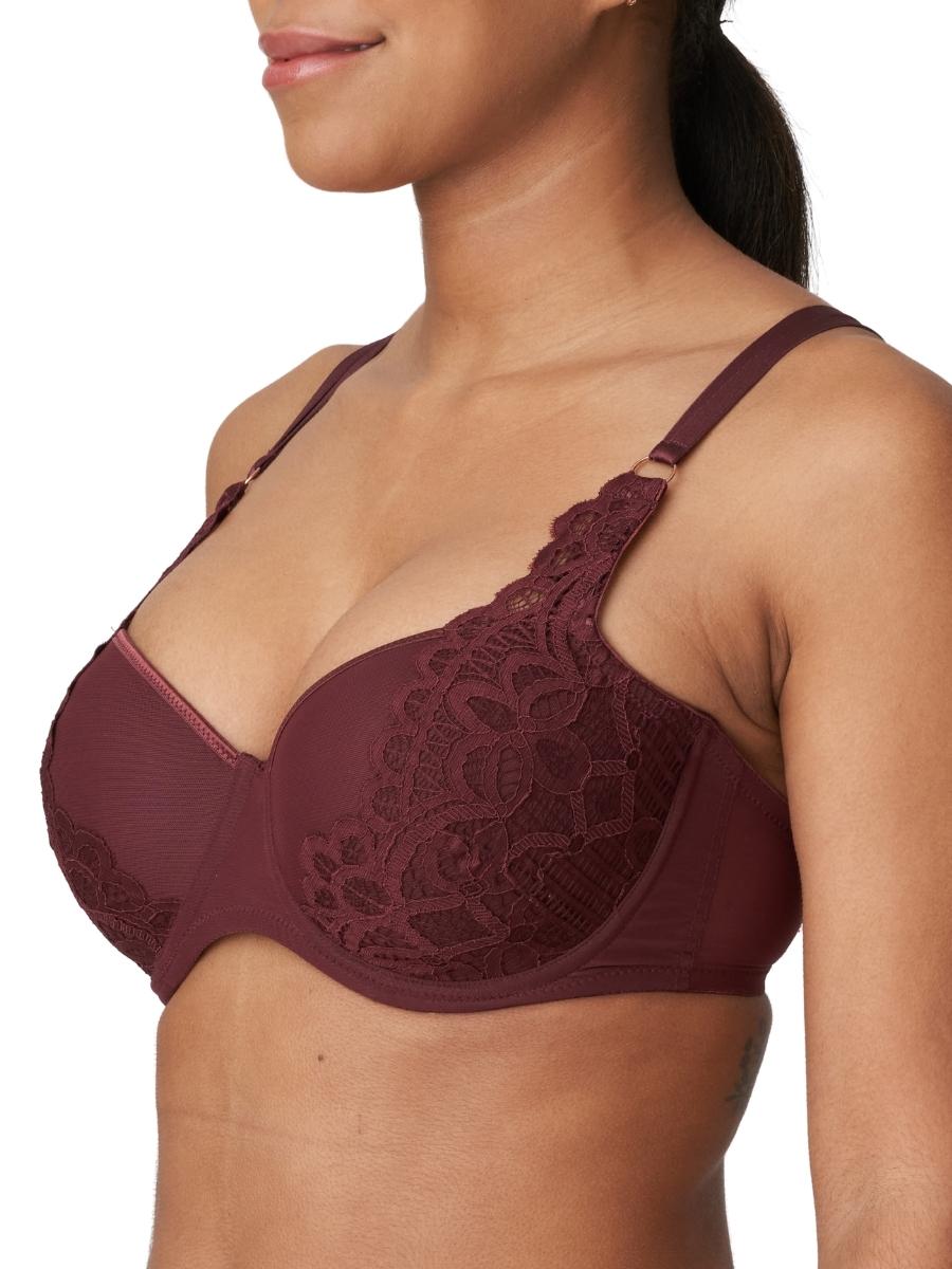 Red Balcony Underwired Bra