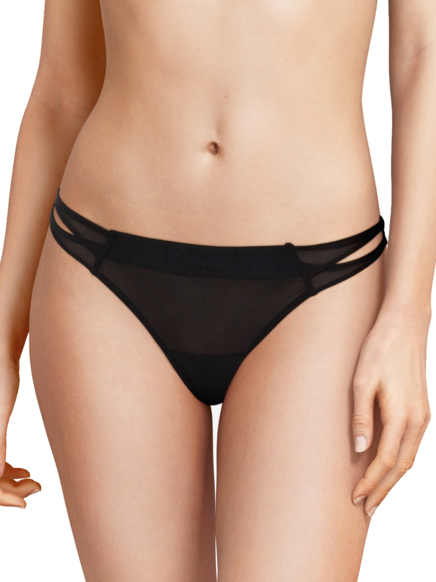 black thong