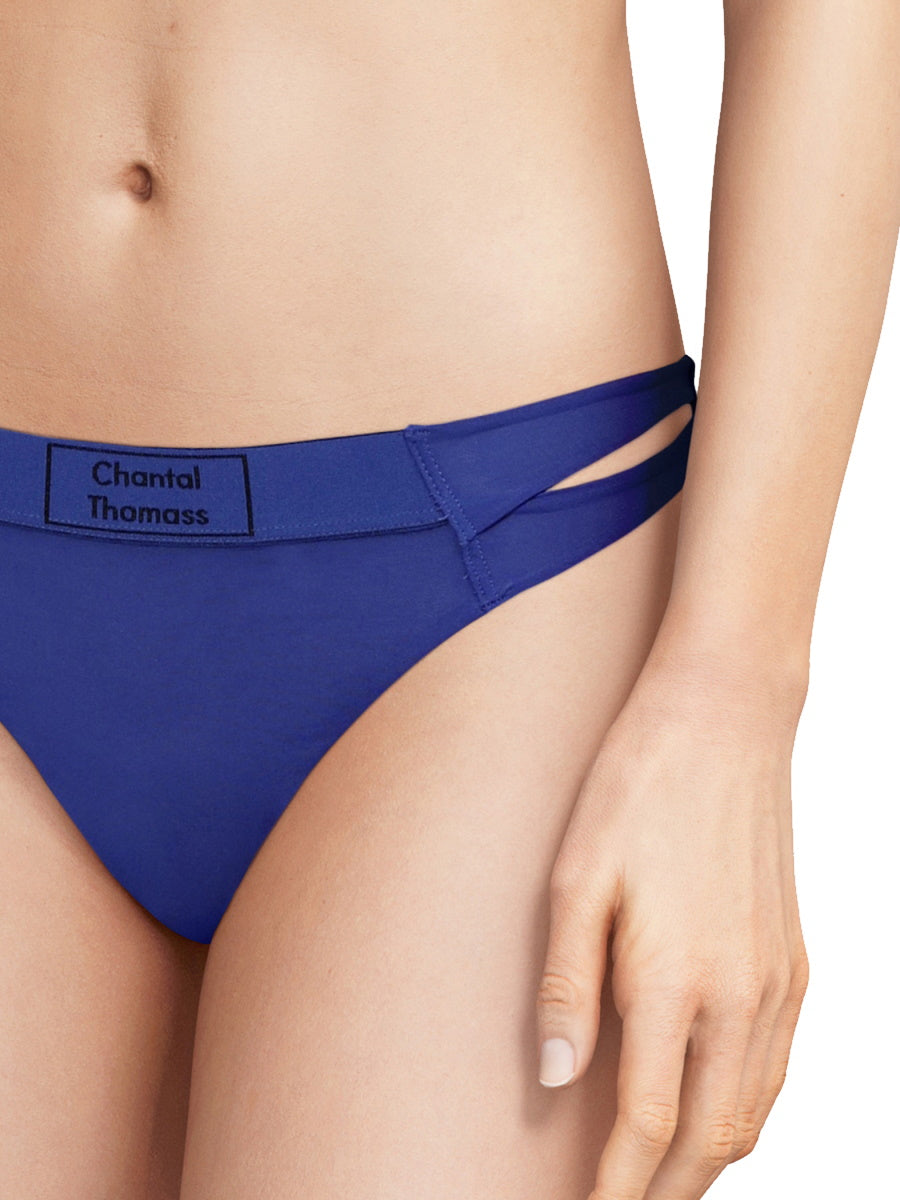 blue thong