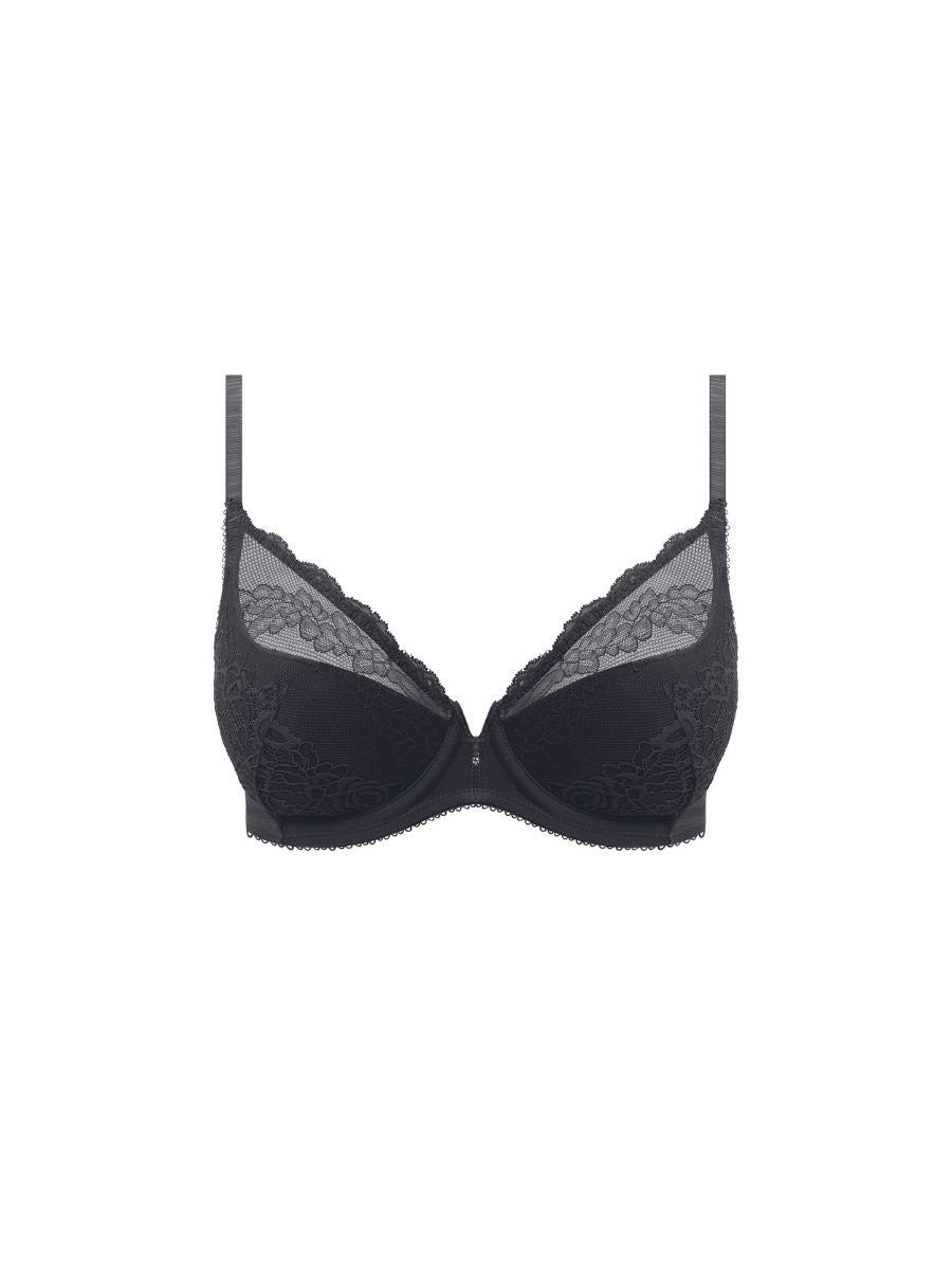 wacoal ravissant plunge bra black