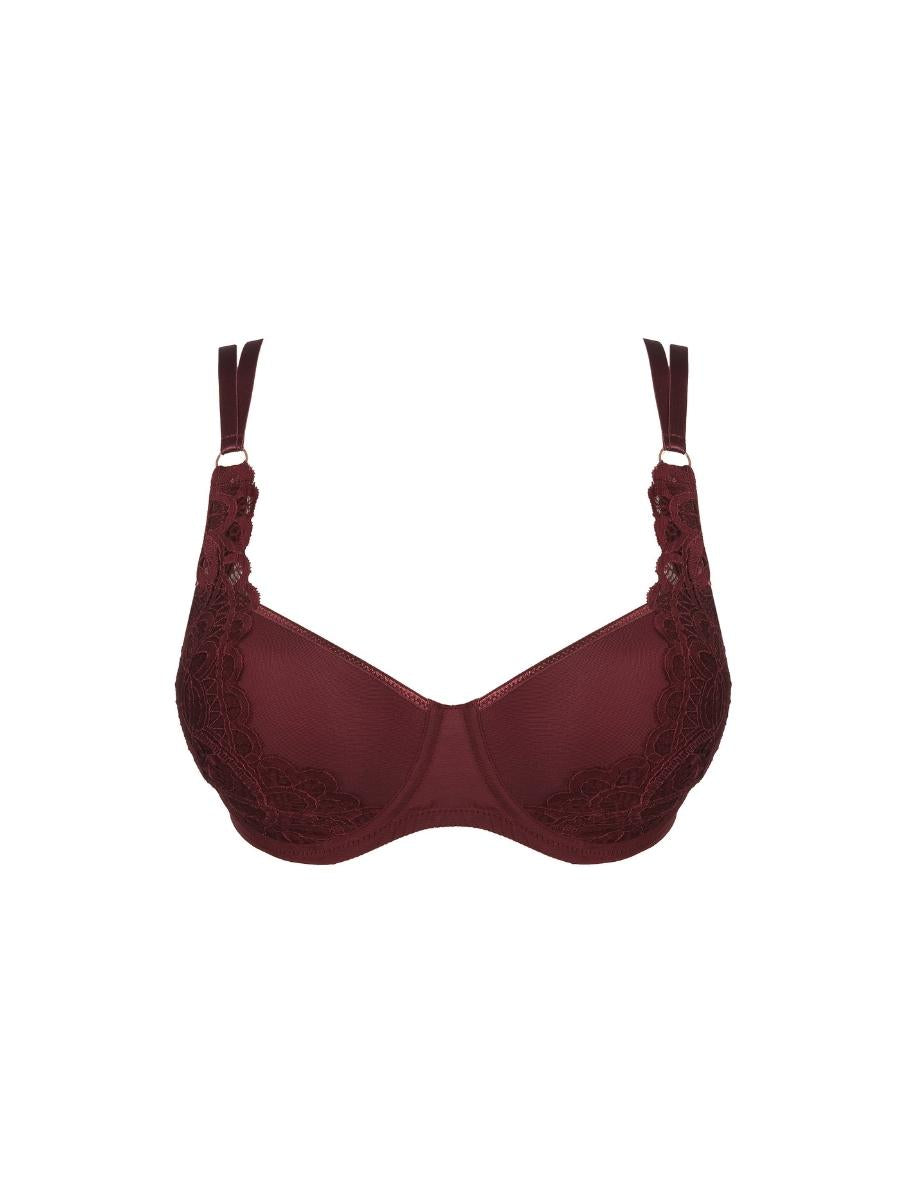 Red Balcony Underwired Bra
