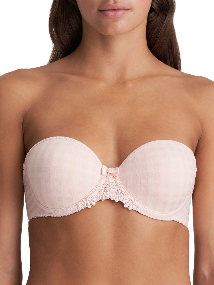 Avero Padded Strapless Bra Pink