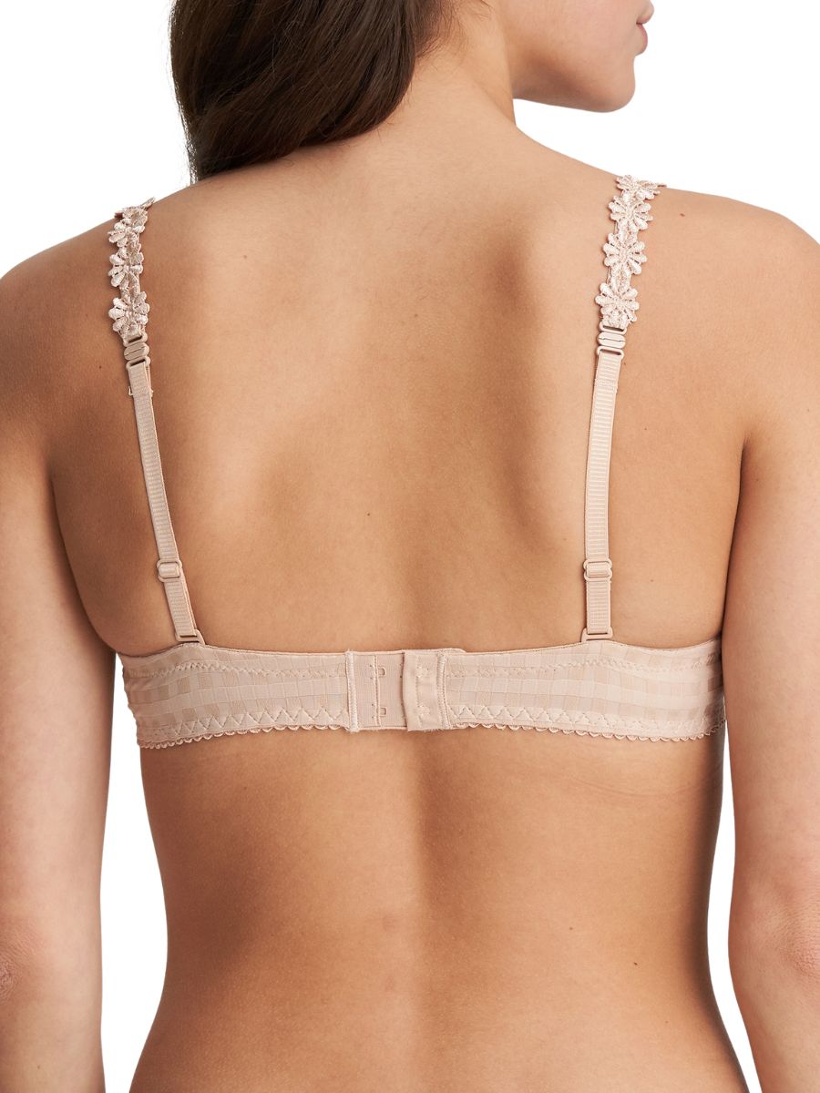 marie jo avero padded balcony bra caffe latte