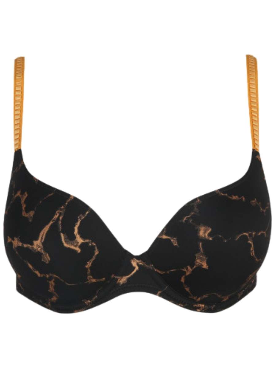 marie jo l'aventure colin padded heartshape bra marble black