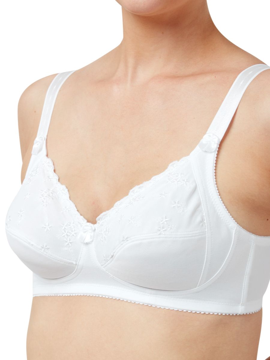 marlon soft cup bra white
