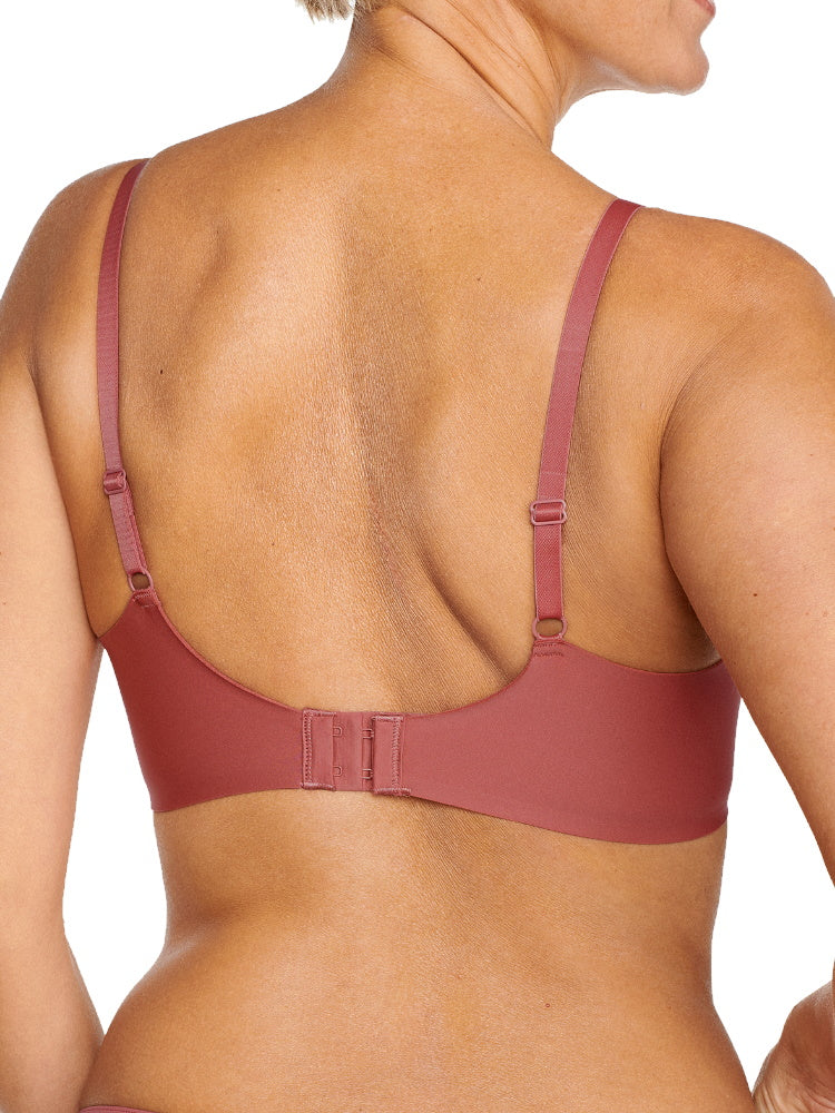 naturana soft cup bra orange