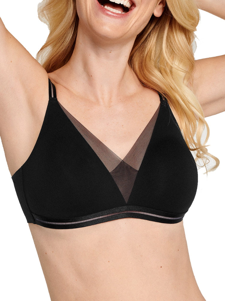 naturana full cup bra black