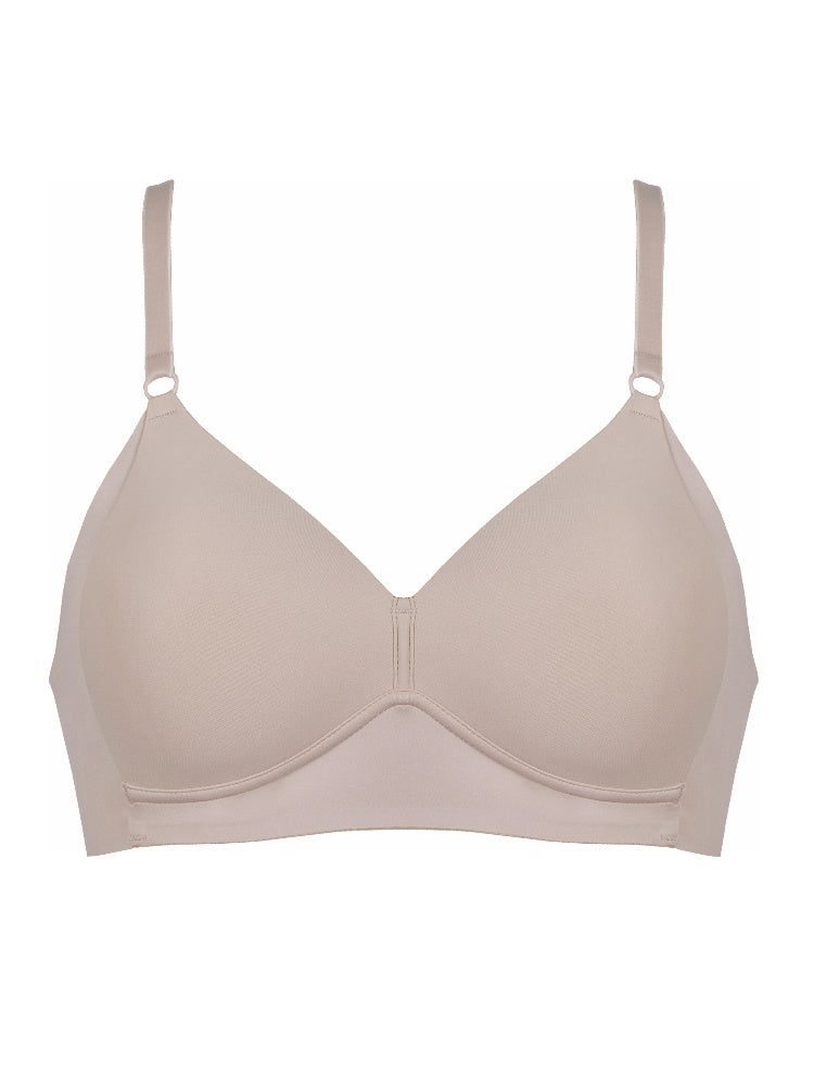 naturana soft cup bra orange