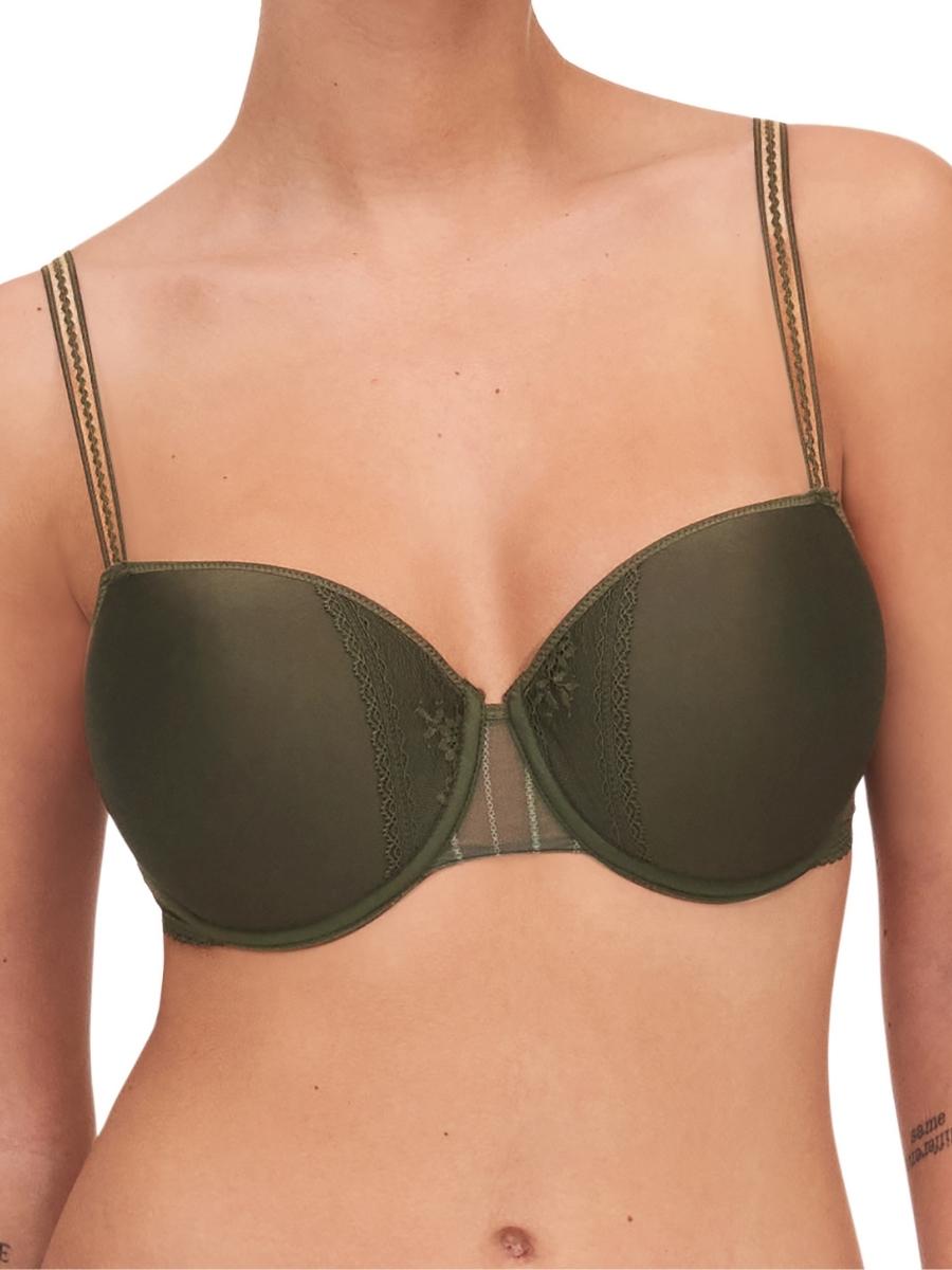 passionata maddie half cup memory bra khaki