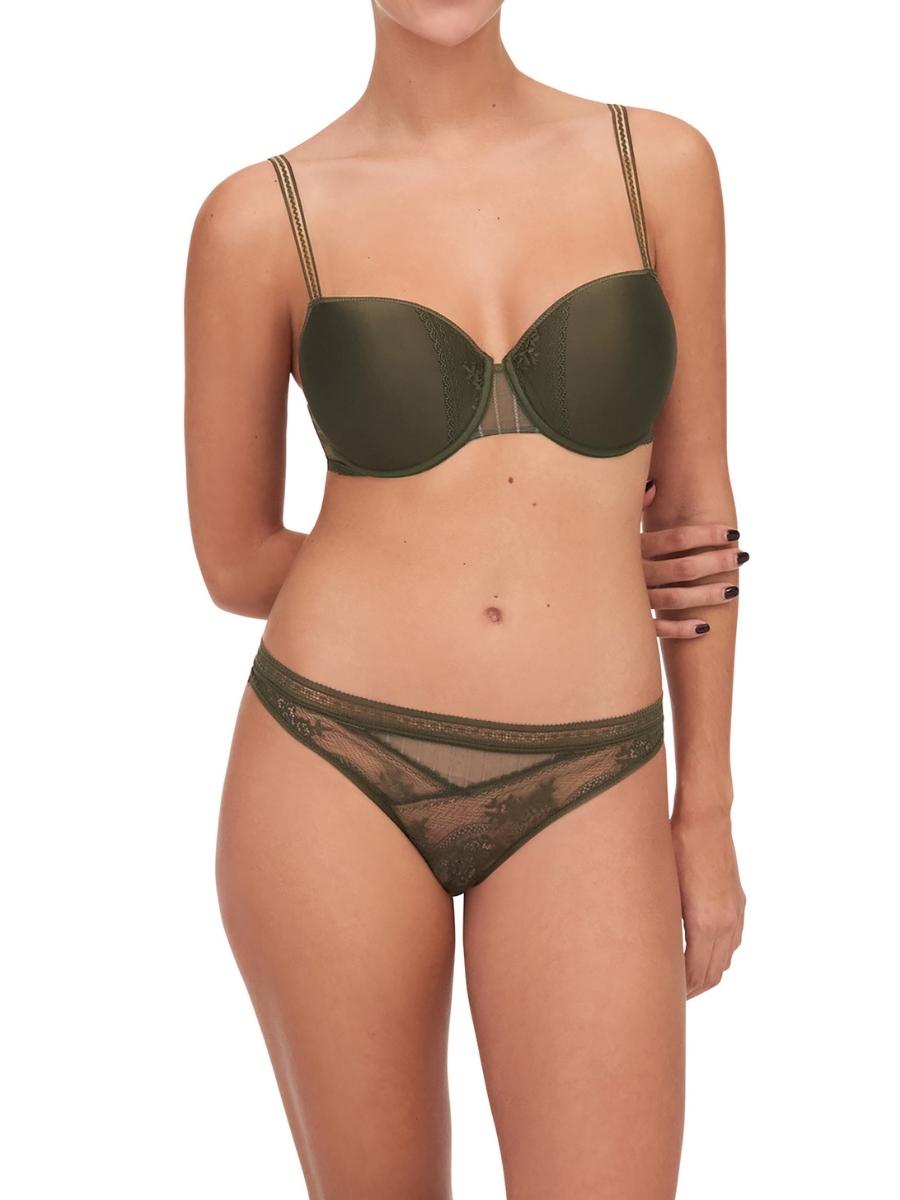 passionata maddie half cup memory bra khaki