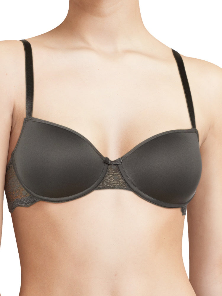 Passionata Half Cup Underwired Bra Smoky Grey