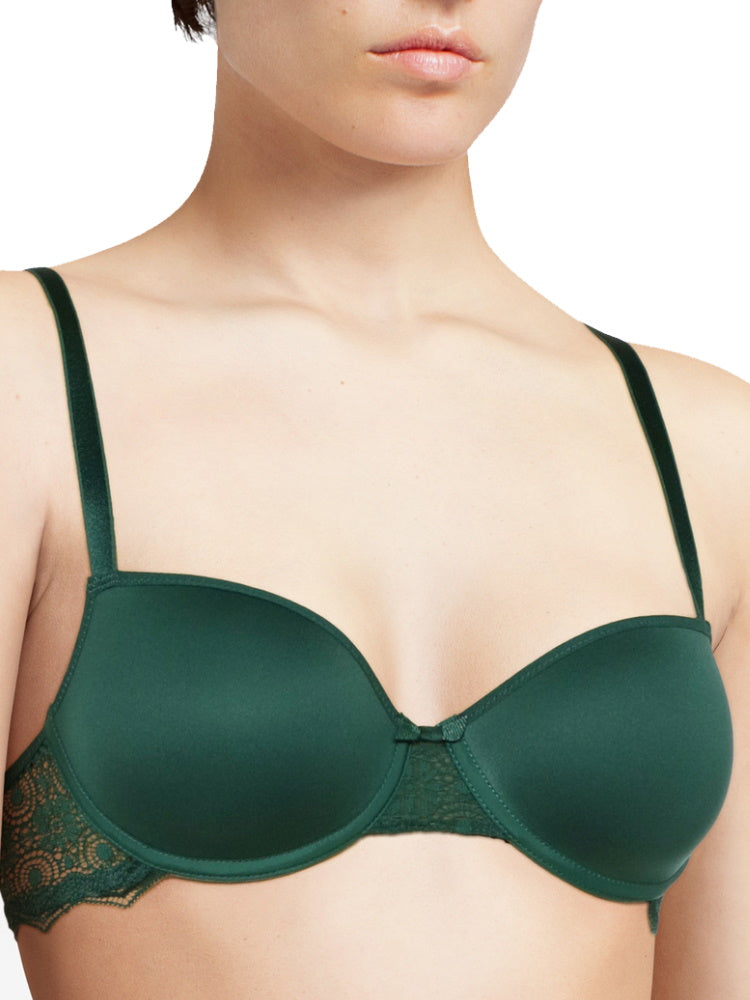Passionata Half Cup Underwired Bra Sequioa Green